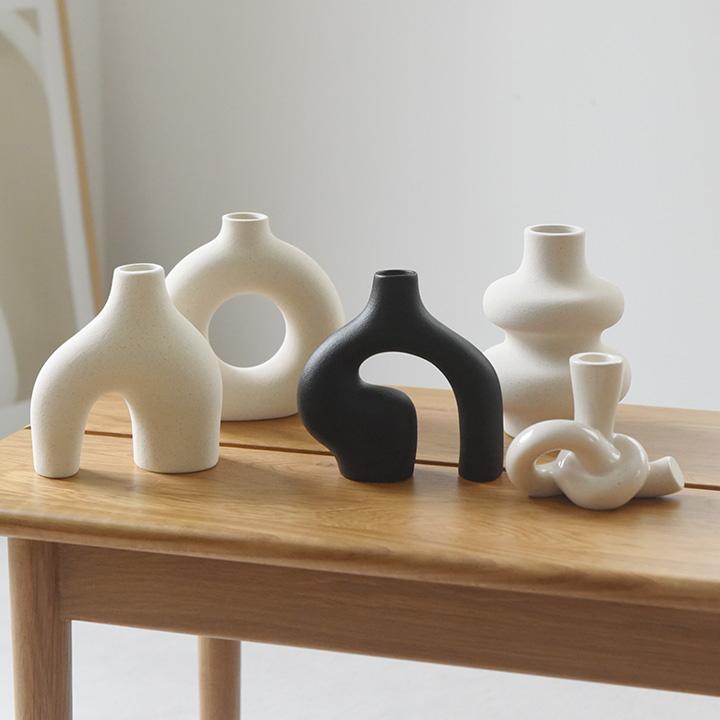 フラワーベース 北欧 キャンドルホルダー オブジェにもなる yrh