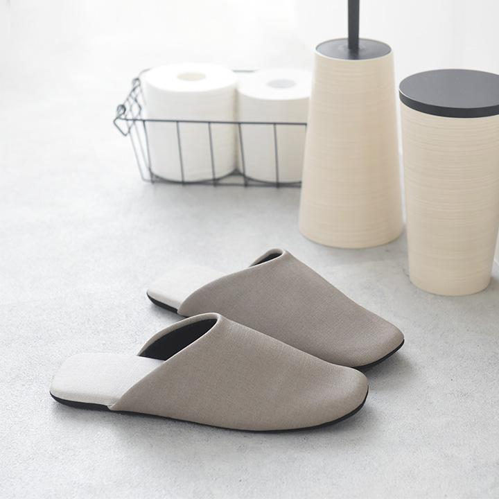 スリッパ トイレ 来客用 メンズ レディース おしゃれ 防汚 アルコール＆次亜塩素酸除菌もできるスリッパ bon moment ボンモマン | bon moment | 16