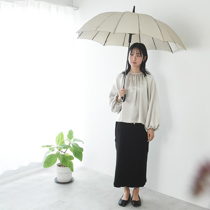 マーナ Shupatto アンブレラ 晴雨兼用傘 ホワイト マーナ シュパット 傘 晴雨兼用 ジャンプ 雨傘 長傘 おしゃれ 日傘