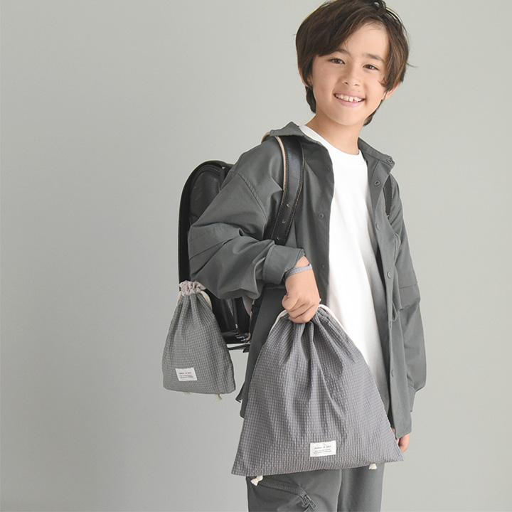 kukka ja puu（クッカヤプー） 巾着袋 2枚セット 体操着入れ コップ