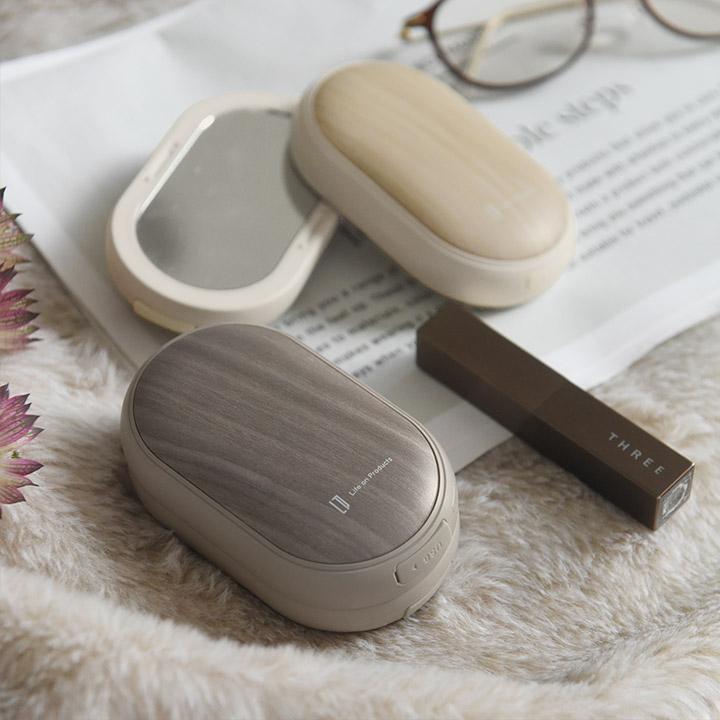 充電式カイロ 電気カイロ 小型 分離式 速暖 両手で使えるシェアカイロ