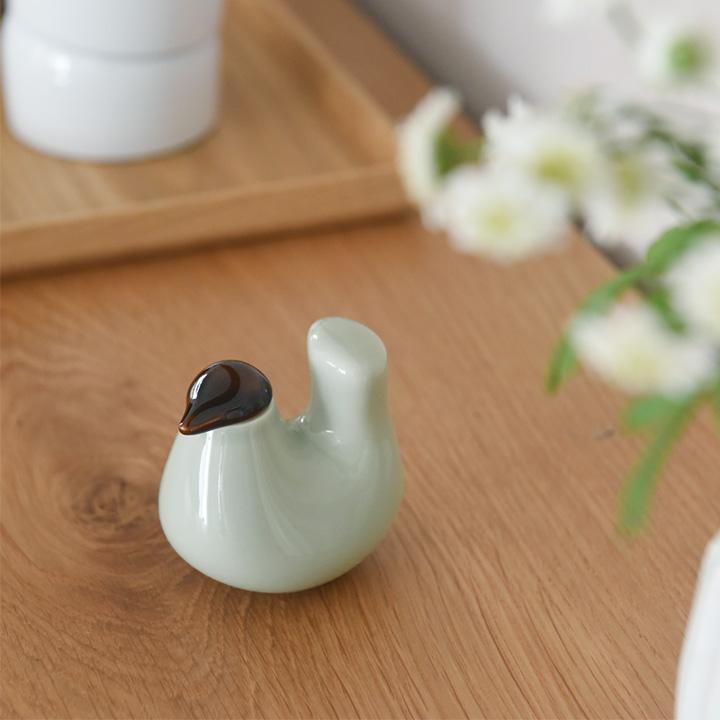 アンジェ別注カラーも 醤油差し 陶器 おしゃれ 鳥 日本製 北欧