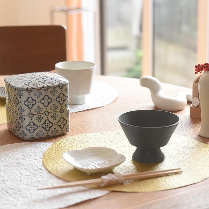 bon moment（ボンモマン） 脚付きの小鉢 ボウル 美濃焼 日本製 お正月