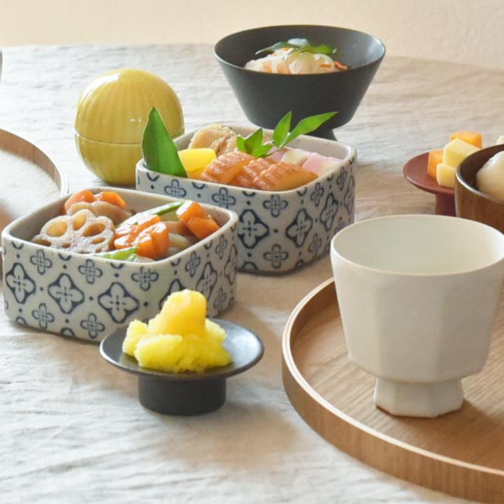 高台豆皿 2.5寸 美濃焼 日本製 bon moment ボンモマン お正月