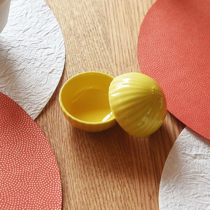 花形 蓋付珍味入れ 美濃焼 日本製 食器 お正月【2/19追加】 : アンジェ
