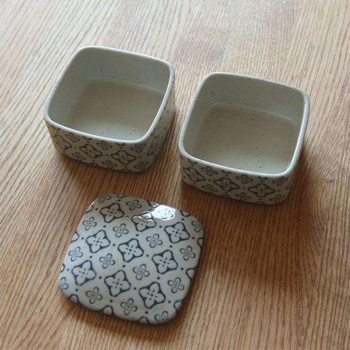 お重箱 2段 おしゃれ 食器 yrh Nobana 野花 二段重 studio m スタジオ