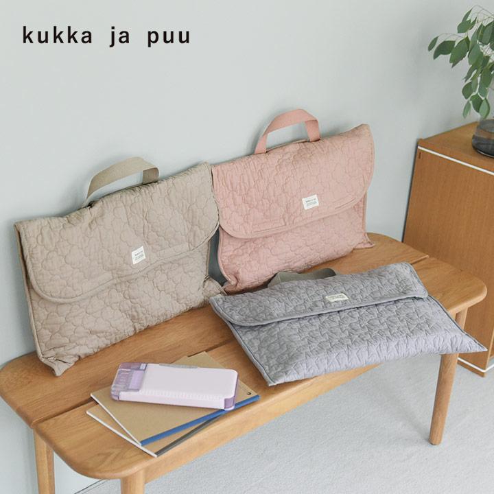 kukka ja puu 【イブル生地】背もたれ 座布団になる 防災頭巾 カバー