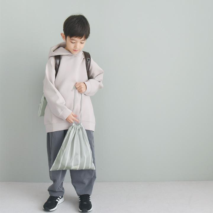 kukka ja puu（クッカヤプー） 【オリジナル柄】巾着袋 大 体操着入れ