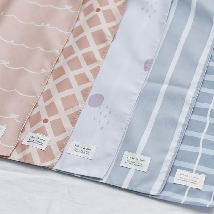 kukka ja puu（クッカヤプー） 【オリジナル柄】40×60cm 2枚セット