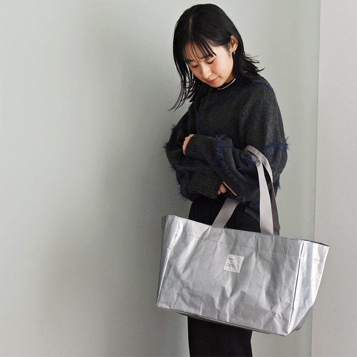 bon moment（ボンモマン） ファブリック 買い物バッグ 保冷 大容量