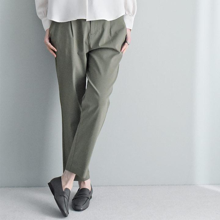 UVカット 接触冷感 ストレッチパンツ レディース コットンタッチ すっきり美シルエット ストレッチパンツ／kauliina カウリーナ【送料無料】 |  | 17