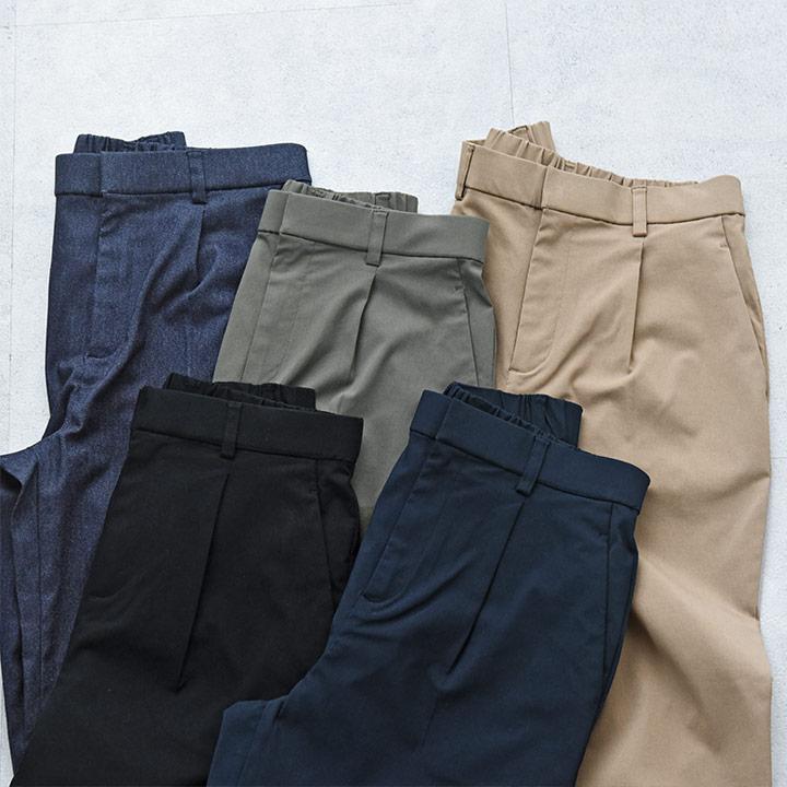 UVカット 接触冷感 ストレッチパンツ レディース コットンタッチ すっきり美シルエット ストレッチパンツ／kauliina カウリーナ【送料無料】 |  | 02