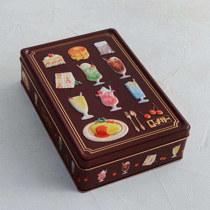 【おまとめ】メリーチョコレート　はじけるキャンディチョコレート　喫茶メニュー缶 はじけるキャンディチョコレート 喫茶メニュー缶／Mary Chocolate