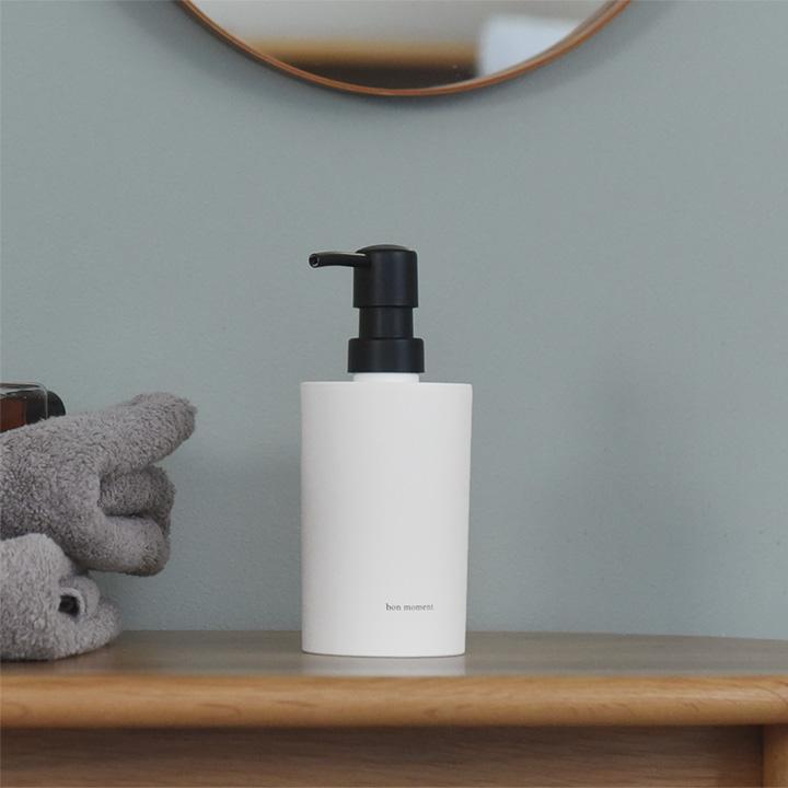 イマンポワージュブルーソープディスペンサー琺瑯 イマンポワージュ