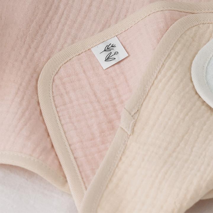 3枚セット 4重  綿100％ ガーゼハンカチ ベビー 無地 子供 こども キッズ 幼稚園 小学校 kukka ja puu クッカヤプー【2/19追加】 | kukka ja puu | 19