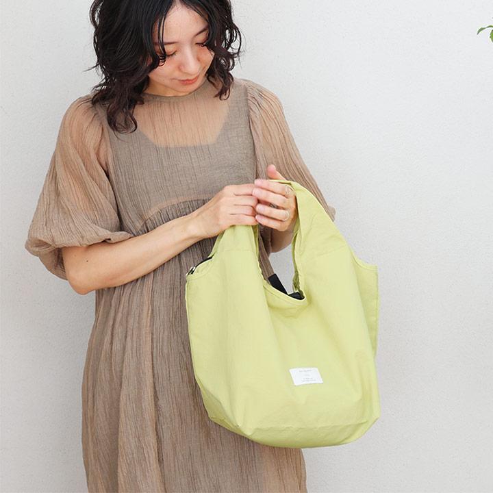 【S／M】マチの大きな エコバッグ 折り畳み 保冷保温 ファスナー付き 大容量 おしゃれ 洗える 撥水 bon moment ボンモマン | bon moment | 19