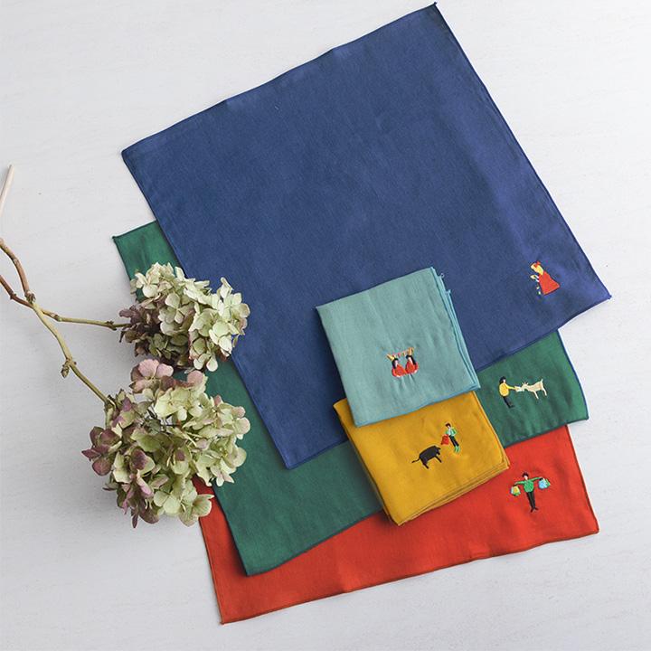 星座ハンカチ HOROSCOPE ガーゼハンカチ 日本製 ハンカチギフト