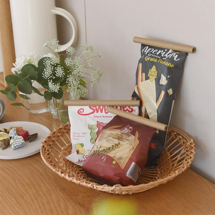 紙製 袋留めクリップ 日本製 Bag Clips BO 食品保存 クリップ キッチンクリップ 袋止め 袋止めクリップ フードクリップ |  | 02