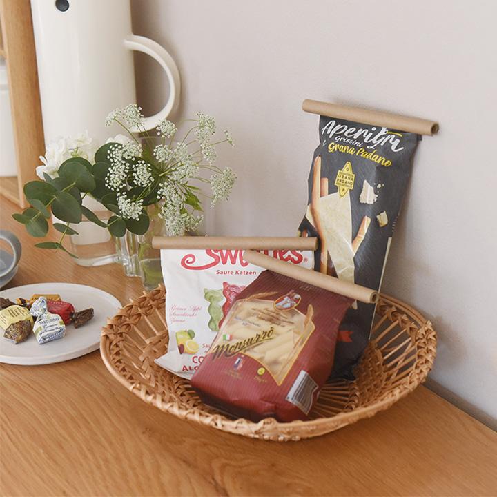 紙製 袋留めクリップ 日本製 Bag Clips BO 食品保存 クリップ キッチンクリップ 袋止め 袋止めクリップ フードクリップ |  | 07