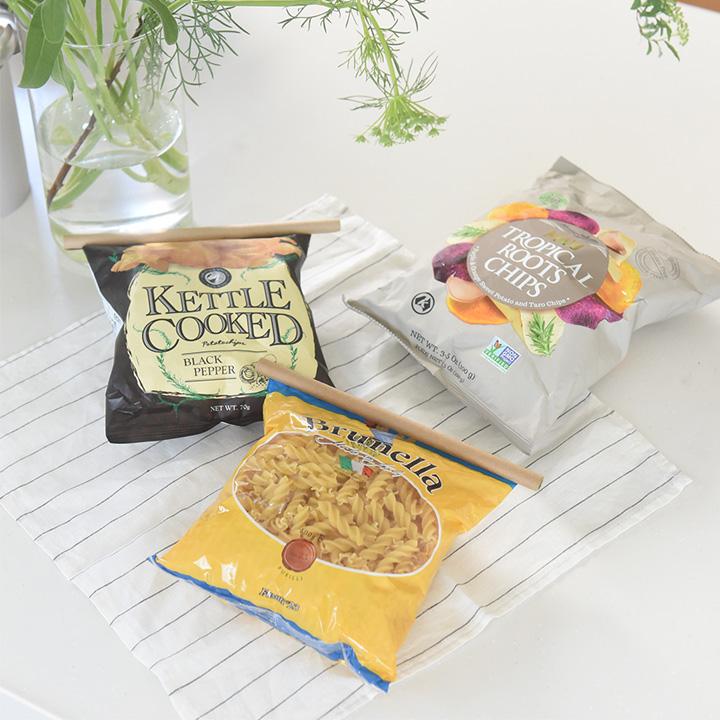 紙製 袋留めクリップ 日本製 Bag Clips BO 食品保存 クリップ キッチンクリップ 袋止め 袋止めクリップ フードクリップ |  | 08