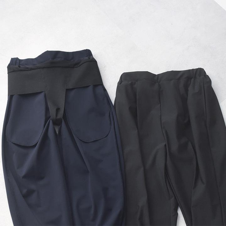 骨盤底筋サポート タックテーパードパンツ 日本製 骨盤ベルト 骨盤底筋 トレーニング／Agreable アグレアーブル【送料無料】【2/19FMD】 | Agreable | 01