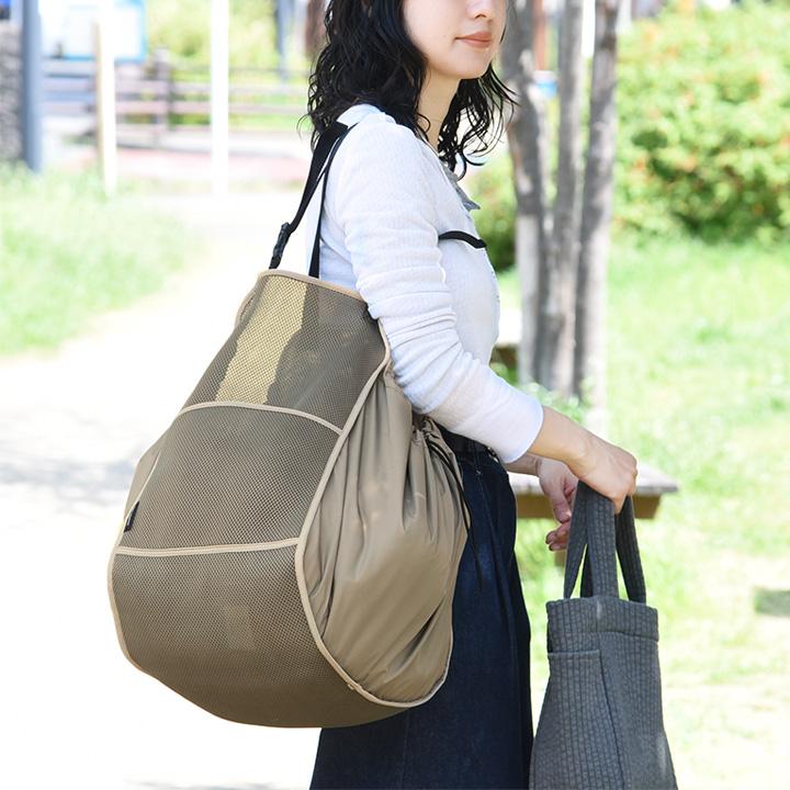車用 ハンモックバッグ 日本製 カー用品 車用品 便利グッズ 収納 車内収納バッグ エコバッグ 買い物バッグ 大容量 bon moment ボンモマン【送料無料】 | bon moment | 01