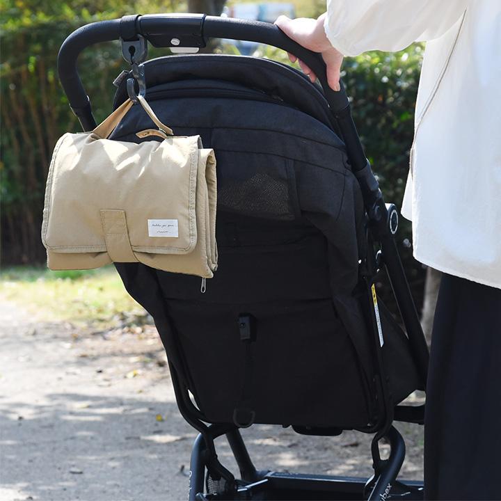 おむつ替えシート マット付き 大きめ 着替えバッグ 軽量 洗える おむつポーチ 出産祝い kukka ja puu クッカヤプー kbp | kukka ja puu | 15