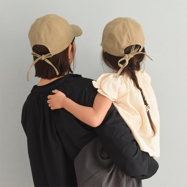 kukka ja puu（クッカヤプー） 子供 夏 女の子 親子 ／キャップ 帽子