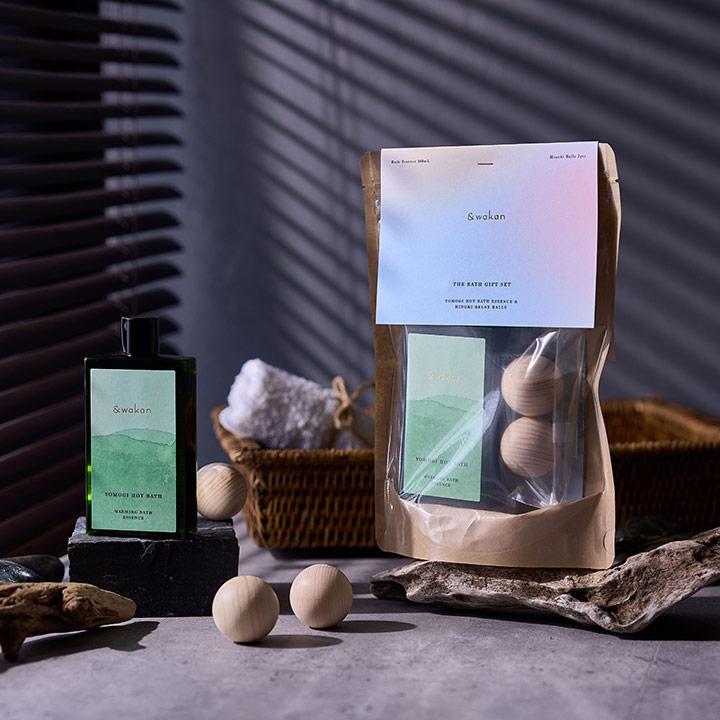 ＆wakan THE BATH GIFT SET 足湯 手湯 マッサージ ボディケア アロマ
