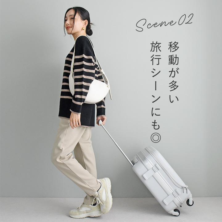 リラックス気分で穿ける あったか裏ベロア テーパード ストレッチパンツ／kauliina カウリーナ【送料無料】 |  | 12