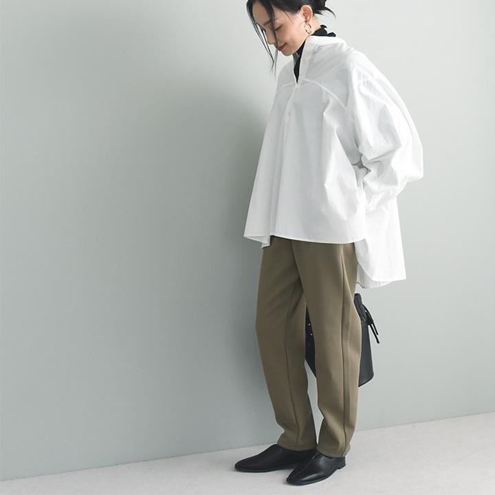リラックス気分で穿ける あったか裏ベロア テーパード ストレッチパンツ／kauliina カウリーナ【送料無料】 |  | 15