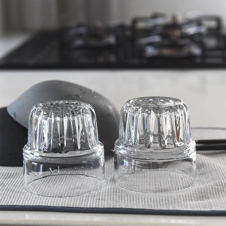 スタッキンググラス 250ml 3個セット おしゃれ カフェ グラス コップ
