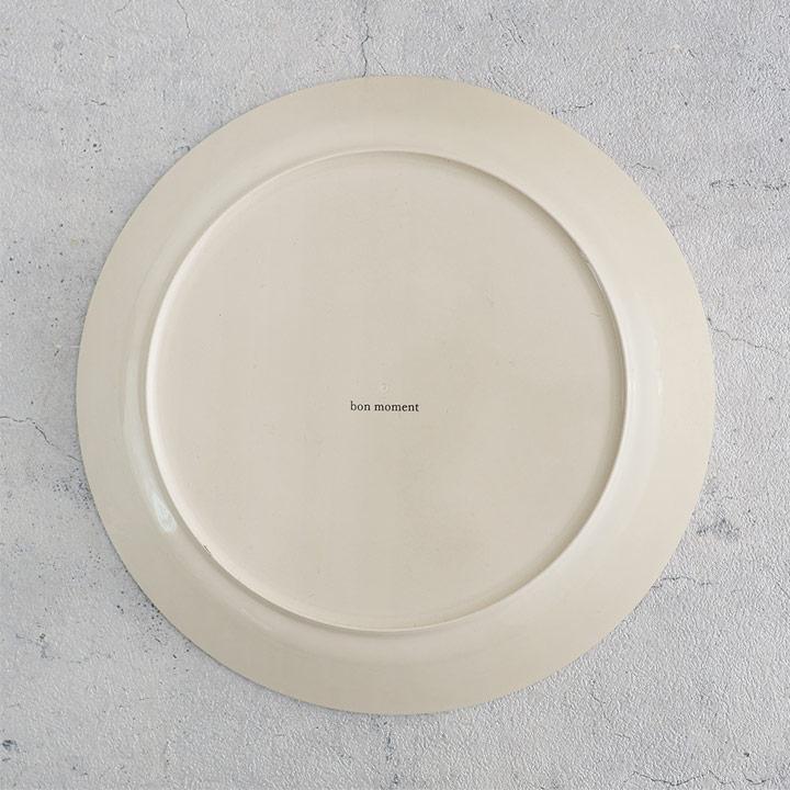 bon moment（ボンモマン） 陶器のような樹脂 プレート皿 おしゃれ 22cm