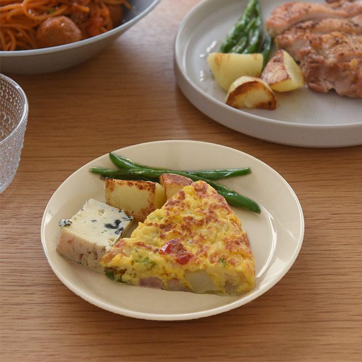 陶器のような樹脂 プレート皿 おしゃれ 16cm 割れにくい 取り皿 軽量 お皿 北欧 電子レンジ&食洗機対応 bon moment ボンモマン | bon moment | 15