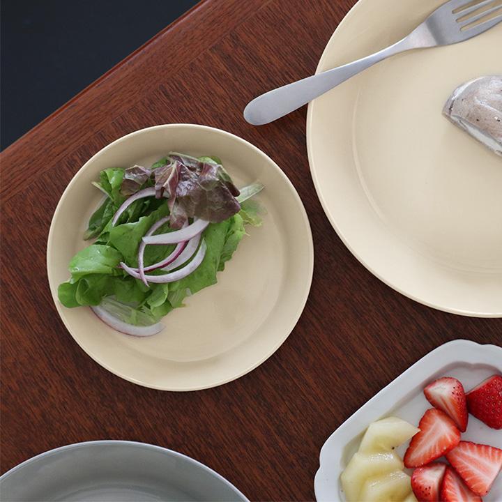 陶器のような樹脂 プレート皿 おしゃれ 16cm 割れにくい 取り皿 軽量 お皿 北欧 電子レンジ&食洗機対応 bon moment ボンモマン | bon moment | 01