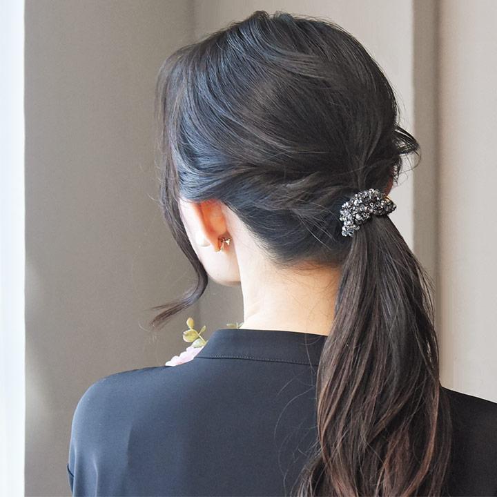 ヘアゴム セット パール ヘアアクセ さっと結ぶだけで華やぐ パールと
