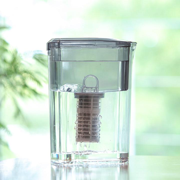 ポット型浄水器 ミズユー 交換カートリッジ 日本製 国産炭 浄水カートリッジ 活性炭カートリッジ 活性炭フィルター 活性炭ろ過フィルター Miz-U |  | 01