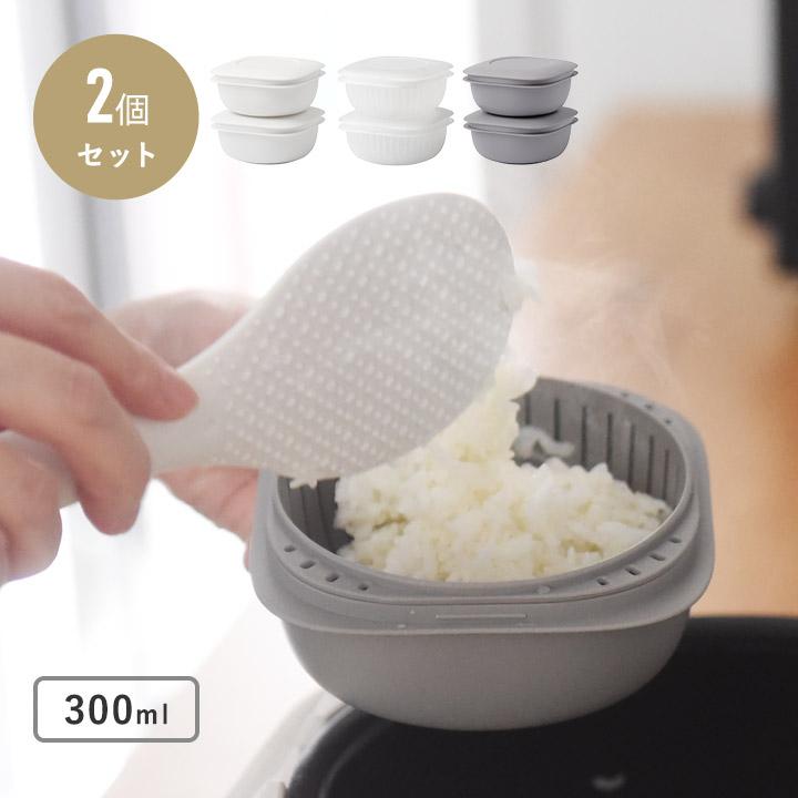 蒸気であたためる冷凍ごはん容器 2個組／ライクイット | 