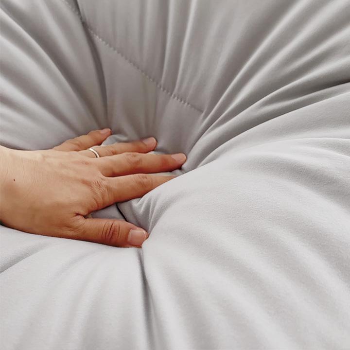 掛け布団 シングル 肌掛け布団 肌掛けケット 洗える とろとろケット 雲につつまれるような とろけるケット bon moment ボンモマン【送料無料】 | bon moment | 02