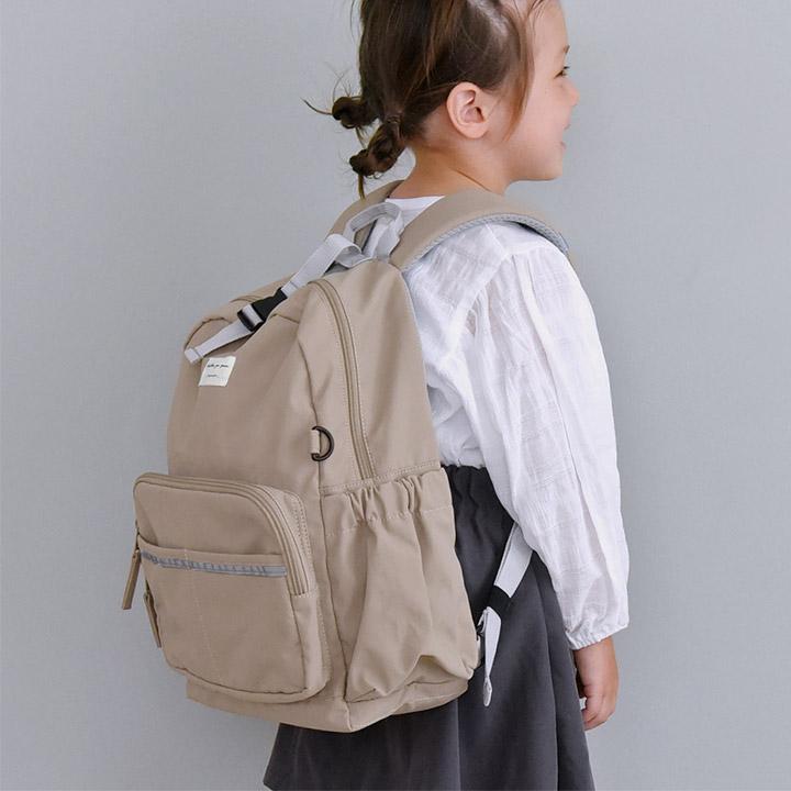 kukka ja puu（クッカヤプー） 上着もかけられる キッズ リュック 子供