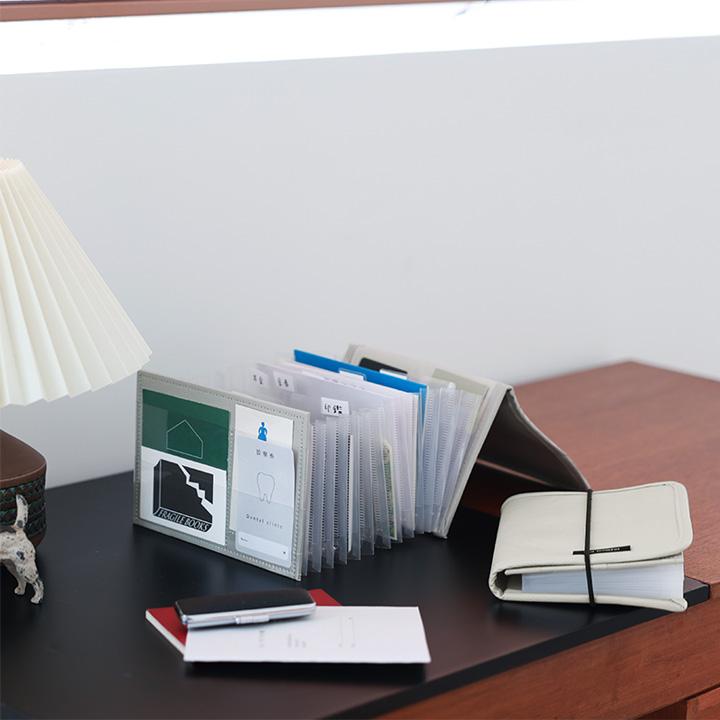 bon moment がばっと開いて見やすい 貴重品ケース／ボンモマン |  | 02