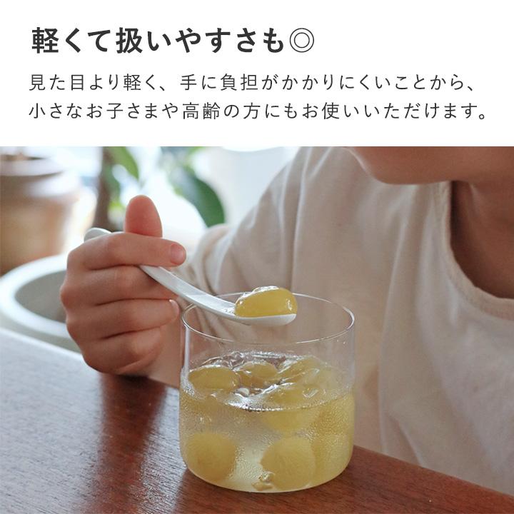 bon moment 口当たりなめらか 強化磁器 スリムスプーン ミニ 瀬戸焼／ボンモマン | bon moment | 10