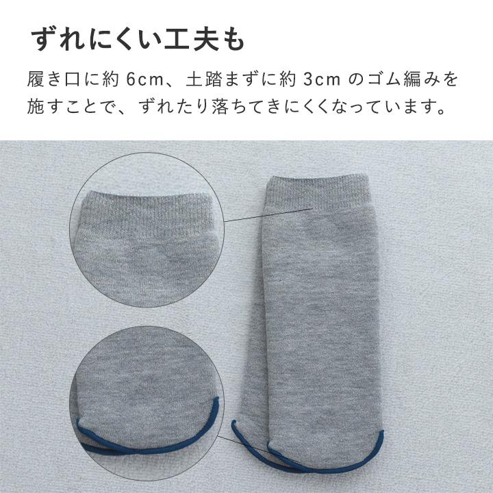 もちはだ×bon moment ルームソックス 裏起毛 カバーソックス 靴下 男女兼用 日本製／ボンモマン【送料無料】 | bon moment | 12