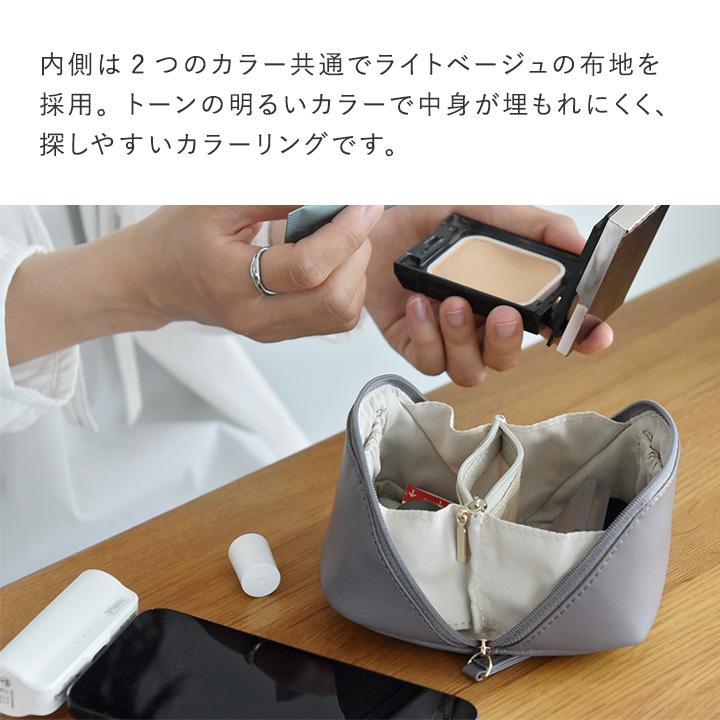 ミニポーチ フェイクレザー ポーチ キューブ型 bon moment がばっと開く ミニキューブポーチ／ボンモマン【7／4F追加】 | bon moment | 11