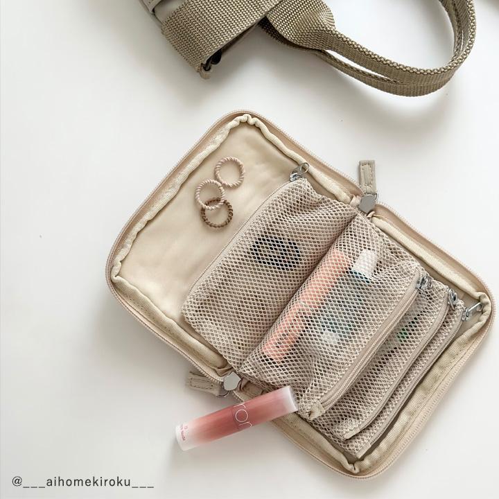 旅行 ミニポーチ bon moment 旅上手になれる 手帳型 ミニポーチ ガジェットポーチ トラベルポーチ／ボンモマン | bon moment | 16