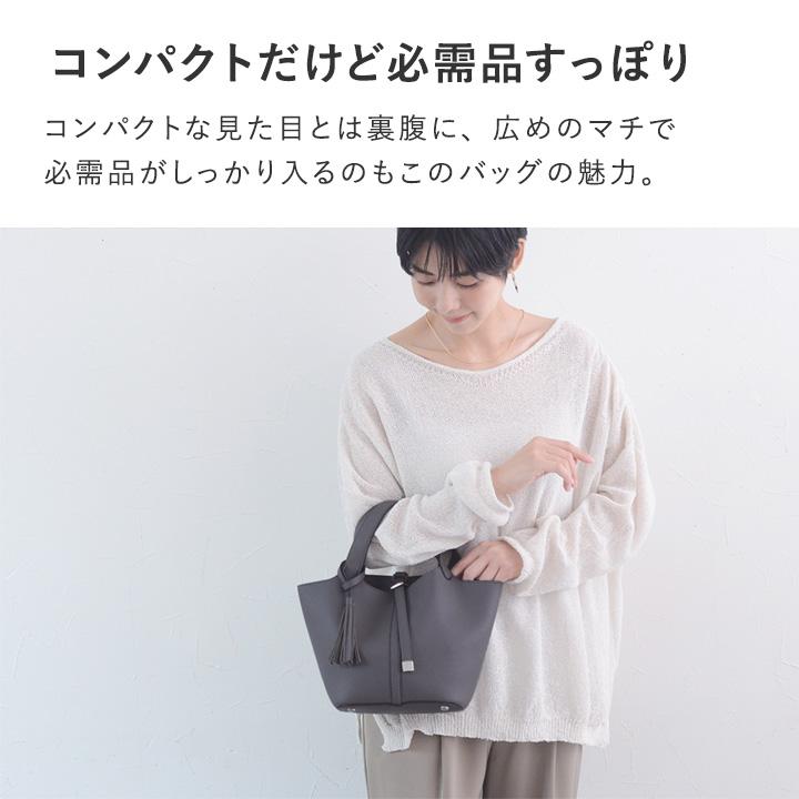 フェイクレザー ミニトート 気軽に持てて上品見え フェイクレザー 上品タッセルミニトート ミニバッグ 通勤／kauliina カウリーナ【11/28服追加】 |  | 08