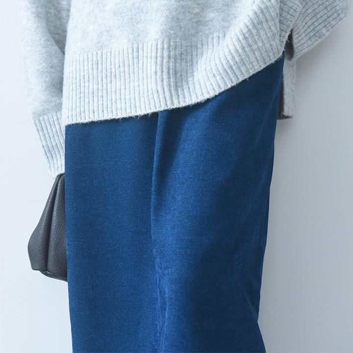 ふんわり柔らかい シェニール織 サイドスリット スカート／kauliina カウリーナ【送料無料】【2/19FMD】 |  | 15