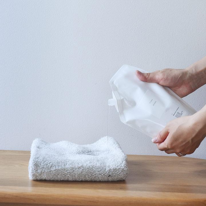 備えるお風呂 ふく温泉 水のいらない全身シャンプー パウチタイプ 500ml |  | 03