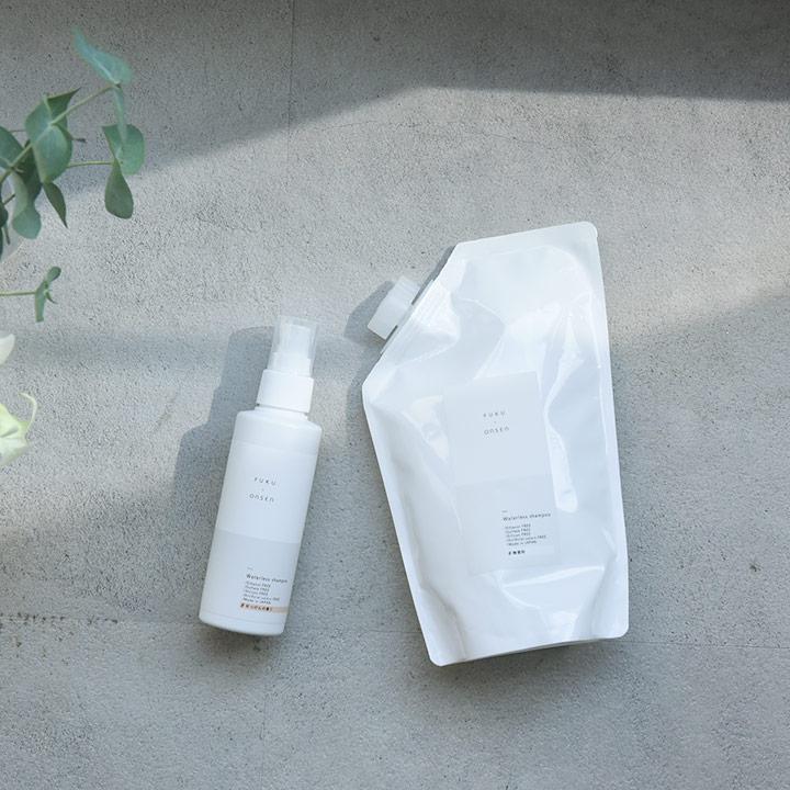 備えるお風呂 ふく温泉 水のいらない全身シャンプー パウチタイプ 500ml |  | 07