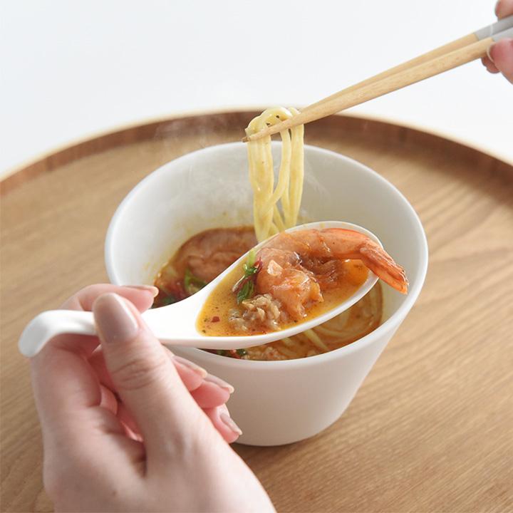 強化磁器 レンゲスプーン れんげスプーン レンゲ 陶器 薄い 軽い 割れにくい 食洗機対応 乾燥機対応 bon momentボンモマン | bon moment | 15